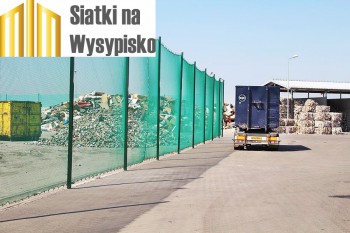 Na ogrodzenie wysypiska - Producent siatki - Producent siatek ochronnych